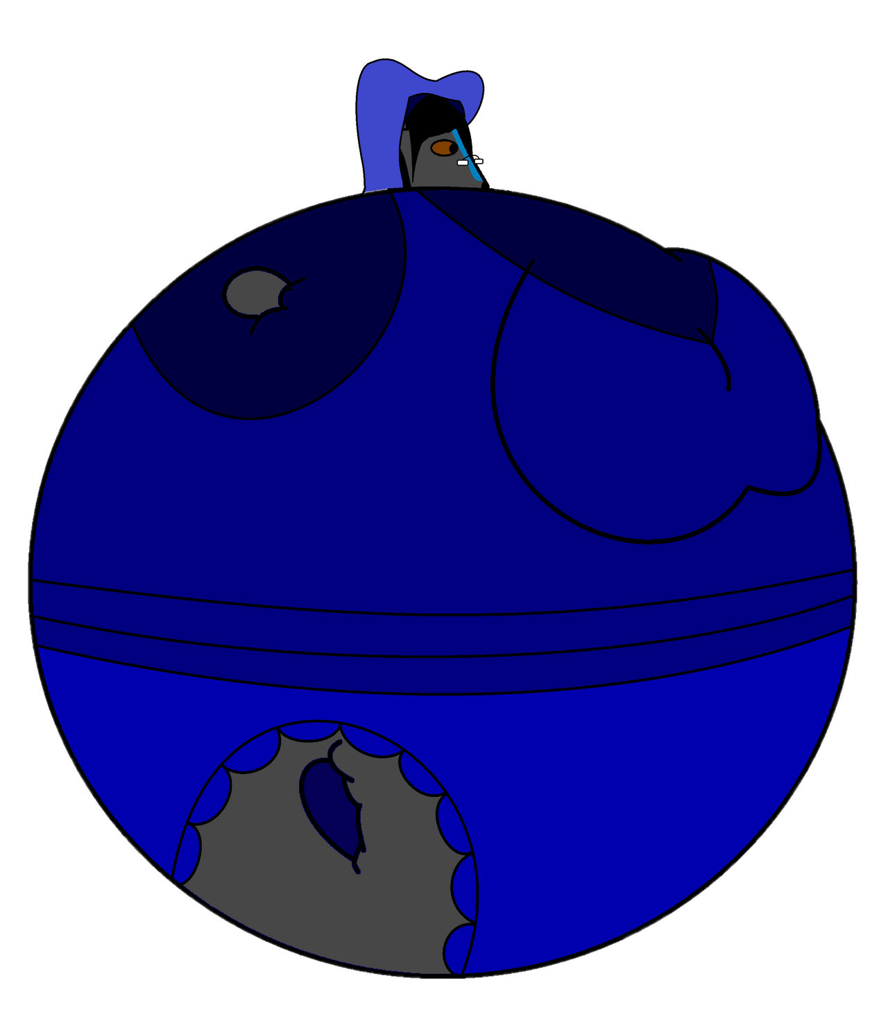 Royal Maiden Wolfrina (Inflated) by BASEDCUBE95 on DeviantArt