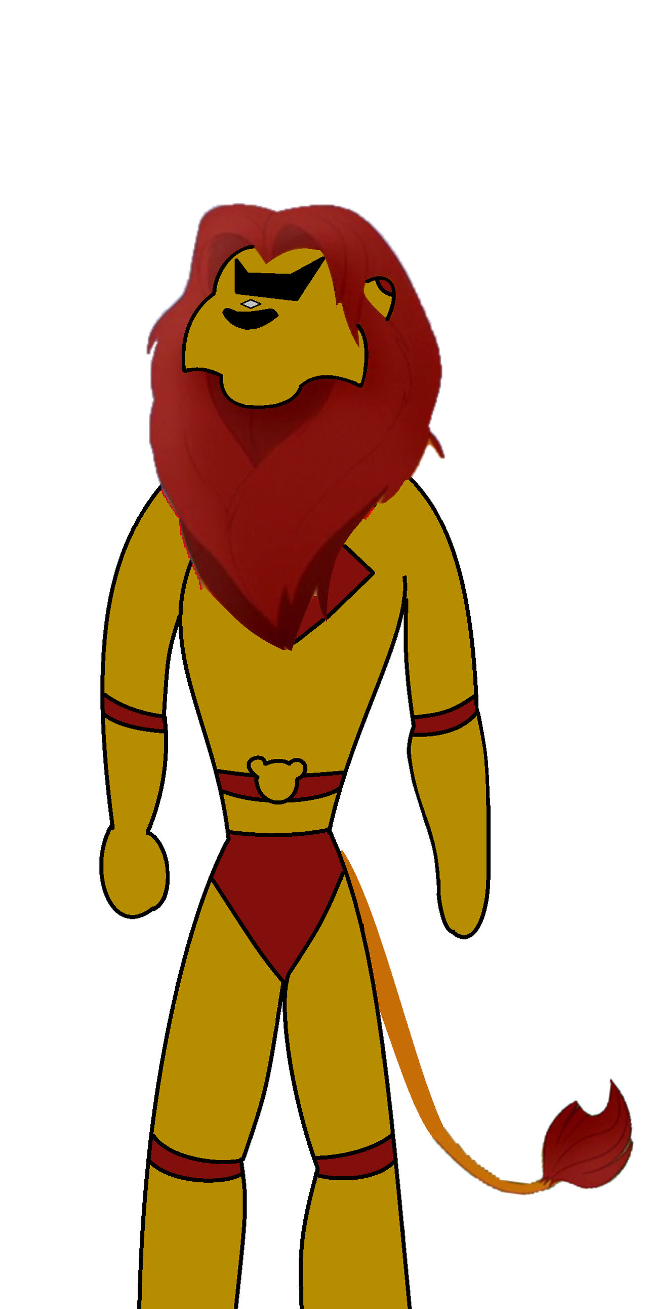 Crusade Ranger Simba (Gold) by BASEDCUBE95 on DeviantArt