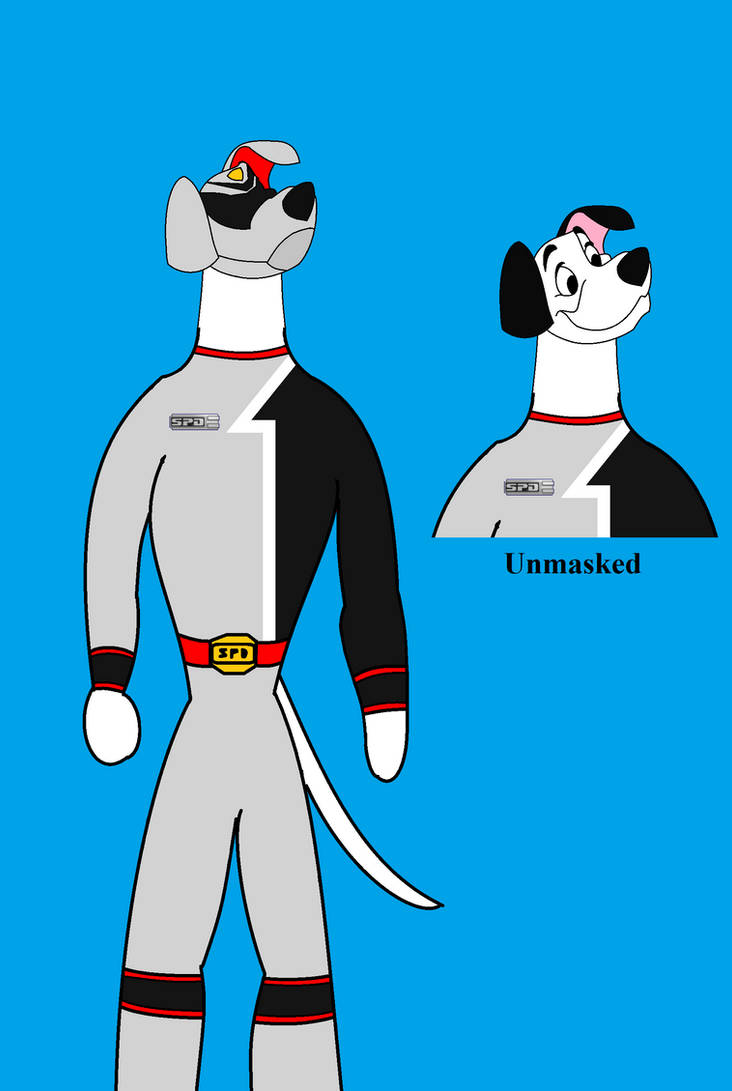 SPD Ranger Pongo by BASEDCUBE95 on DeviantArt