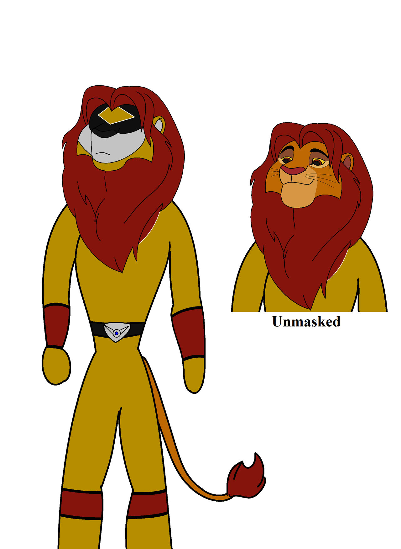 Time Force Ranger Simba by BASEDCUBE95 on DeviantArt