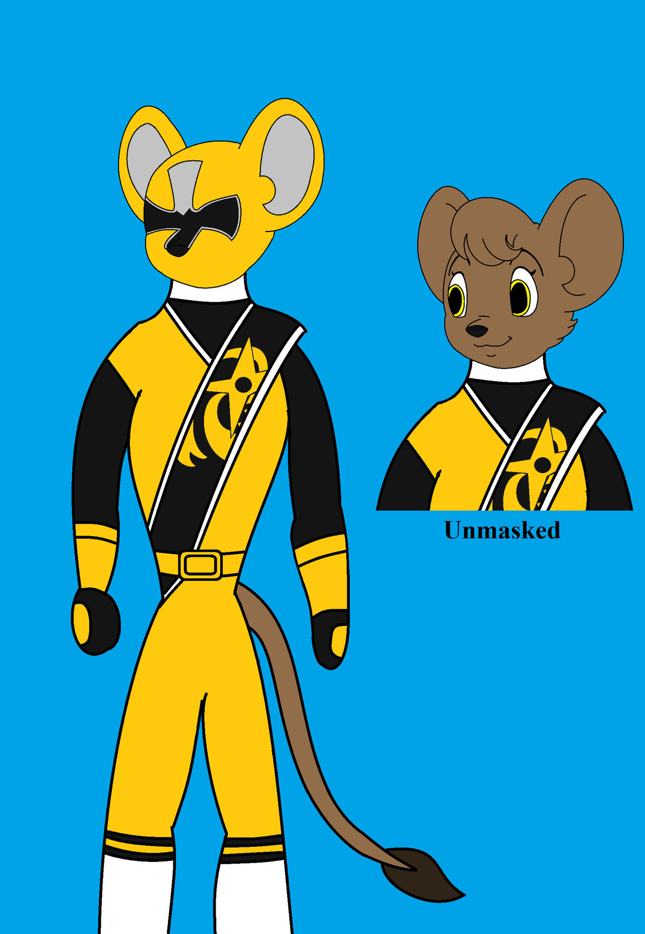 Ninja Steel Ranger Ya-Kwanza (Yellow) by BASEDCUBE95 on DeviantArt