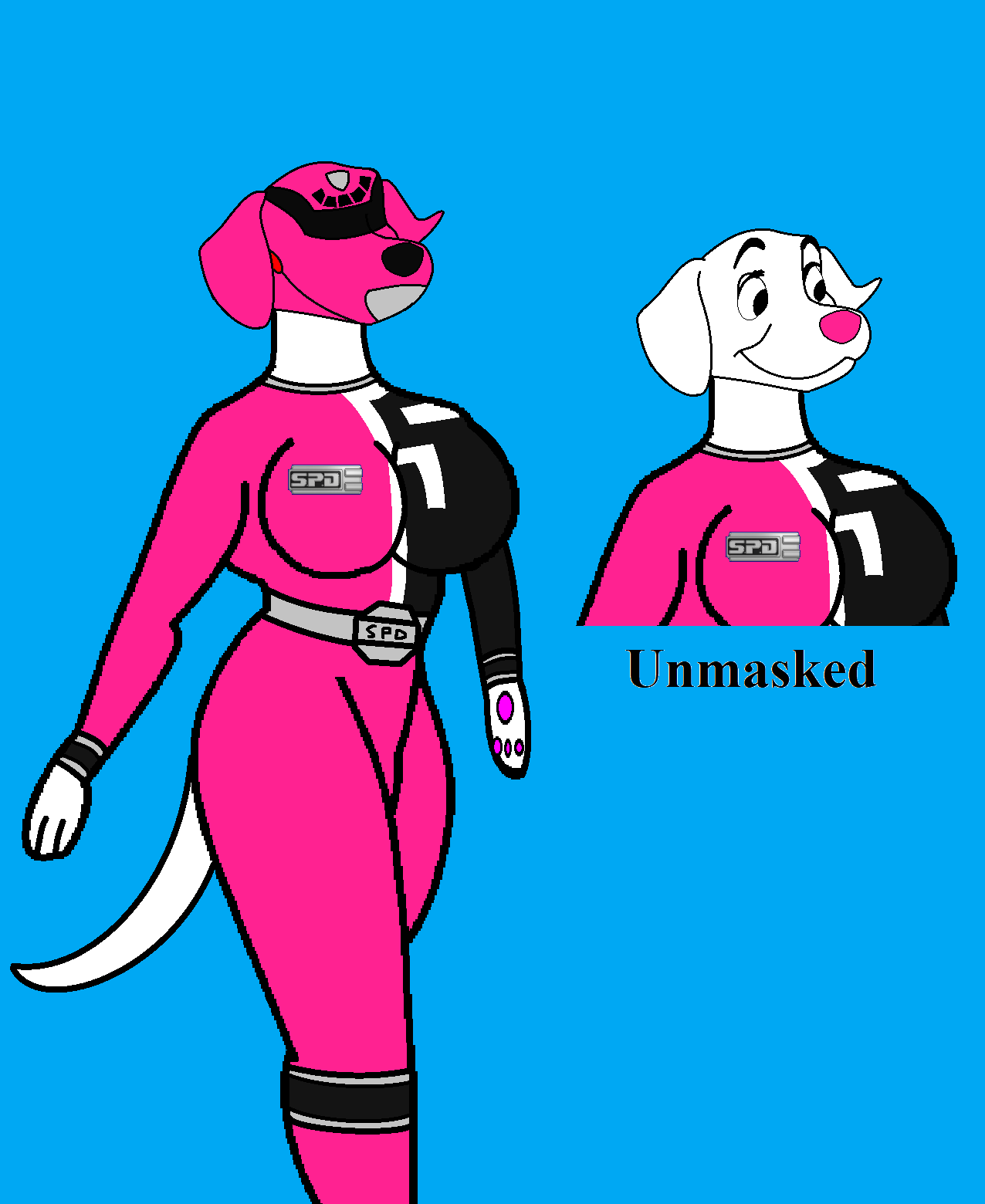 SPD Ranger Oddball by BASEDCUBE95 on DeviantArt