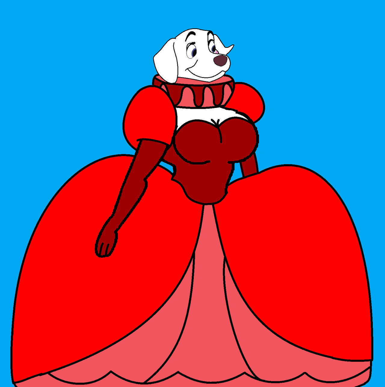 Lady Rebecca (Red) by BASEDCUBE95 on DeviantArt