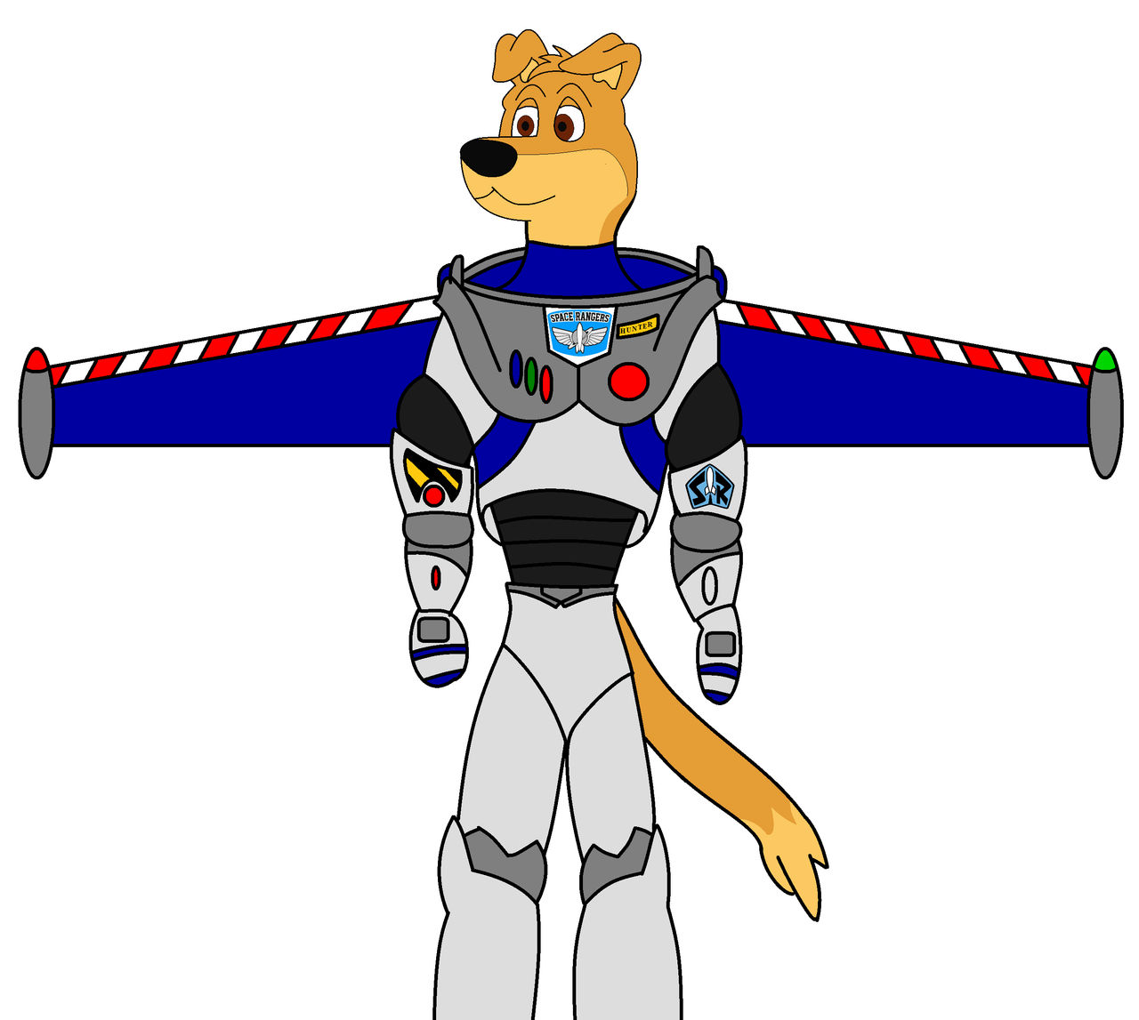 Space Rangers Deviantart Space Ranger Hunter (With Wings) by BASEDCUBE95 on DeviantArt