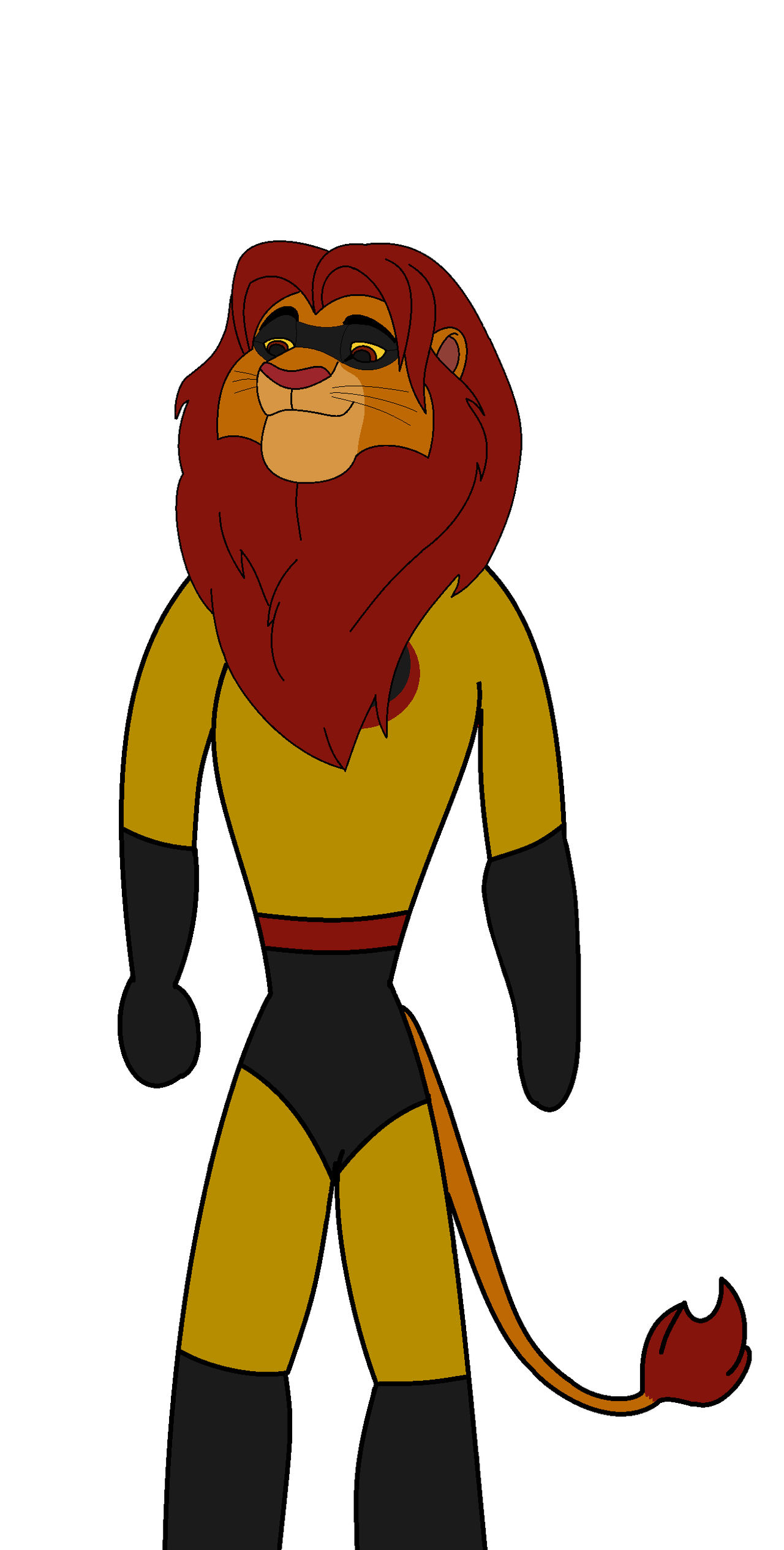 Incredible Simba (Gold) by BASEDCUBE95 on DeviantArt