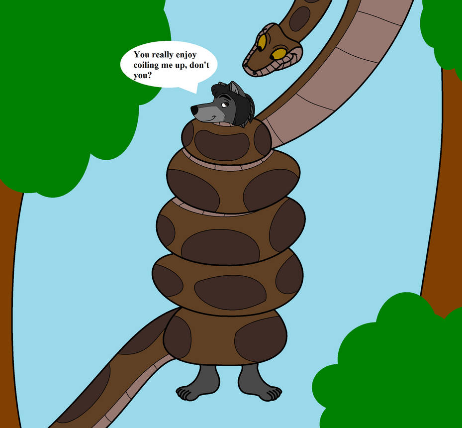 Mowgli's Sly Snake by BASEDCUBE95 on DeviantArt