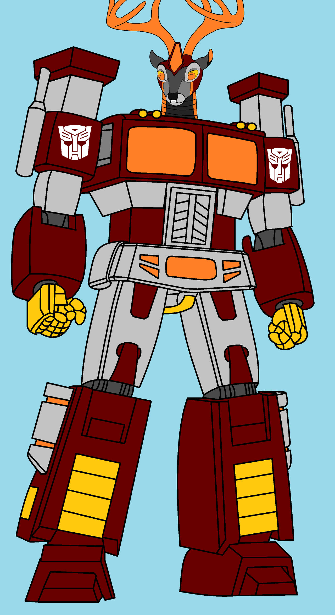 Stagger Characters Stagger Ultra (New Character for Okamitaro) by BASEDCUBE95 on DeviantArt