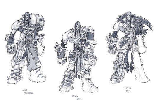 Darksiders II armour concepts Slayer