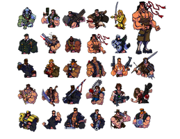 Broforce Avatars