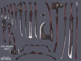 Morrowind Iron Weapons