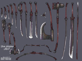 Morrowind Iron Weapons