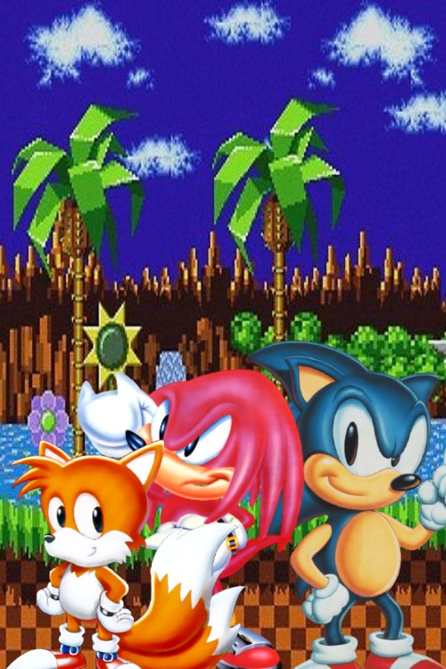Download Sonic Chaos: Unleashing the Power Wallpaper