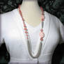 Cherry Quartz Chain Necklace