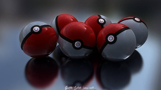 Pokeball 1080P Wallpaper