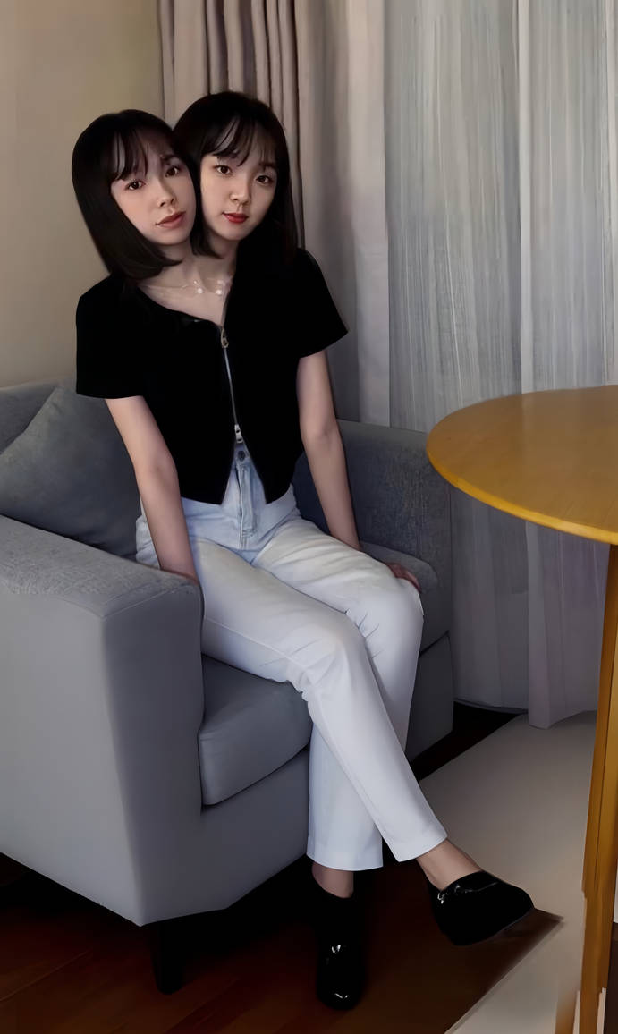 Conjoined girls portrait by a3352324 on DeviantArt