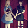 Alice Liddell and Fran Bow Dagenhart