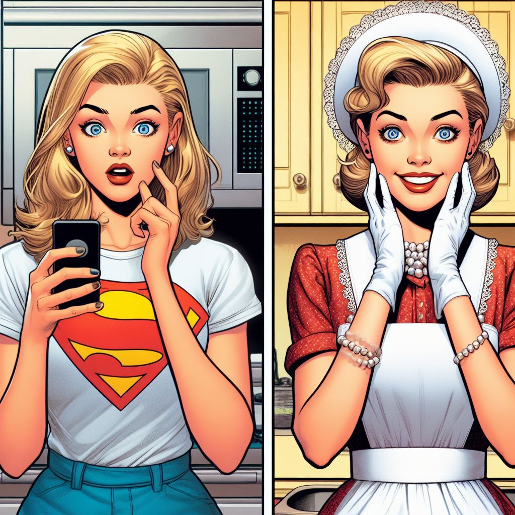 Stepfordization - Before and After by spleenlord on DeviantArt