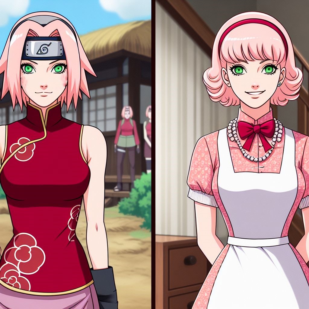 Ninja to Stepford Wife by spleenlord on DeviantArt