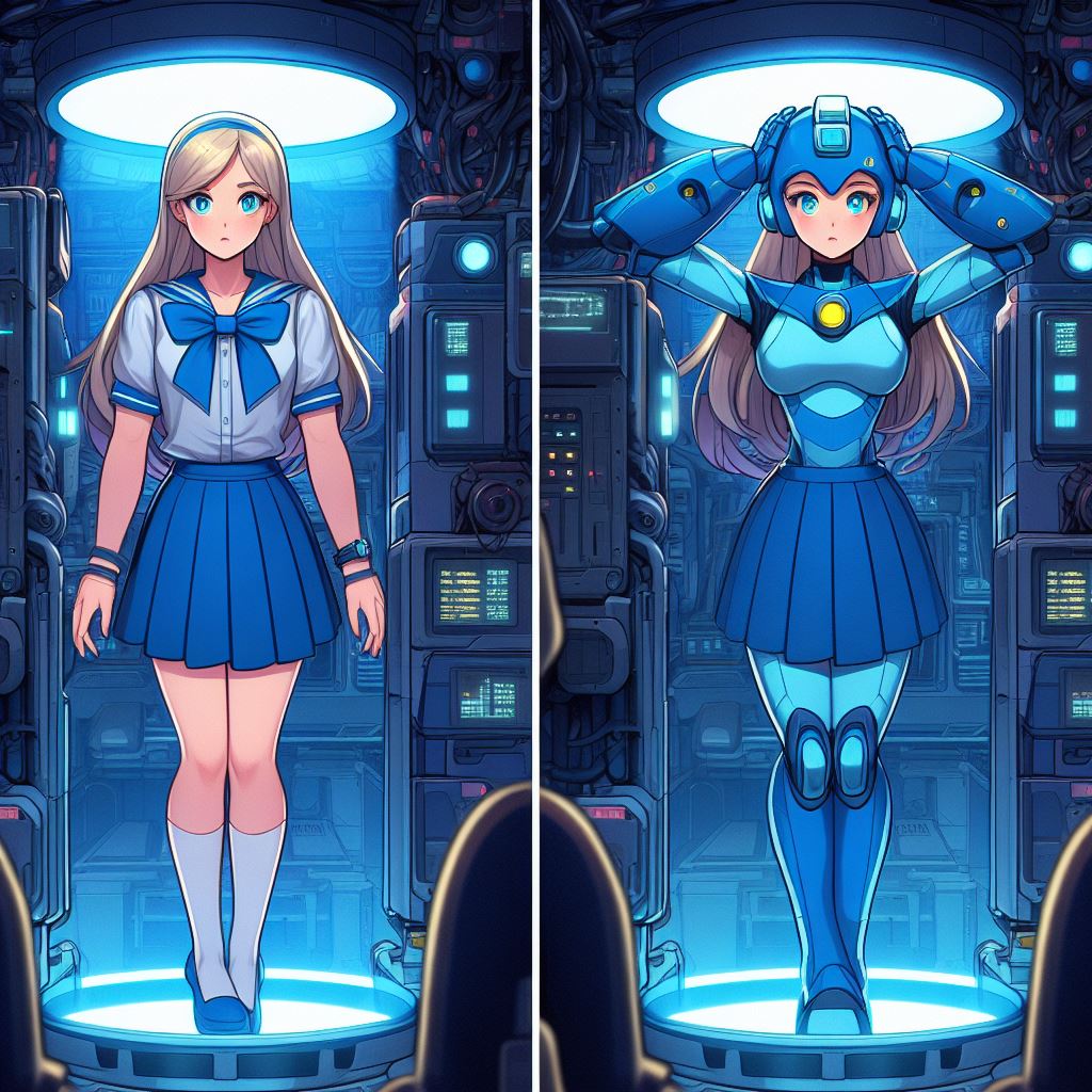 Sailor Girl Robotization by spleenlord on DeviantArt