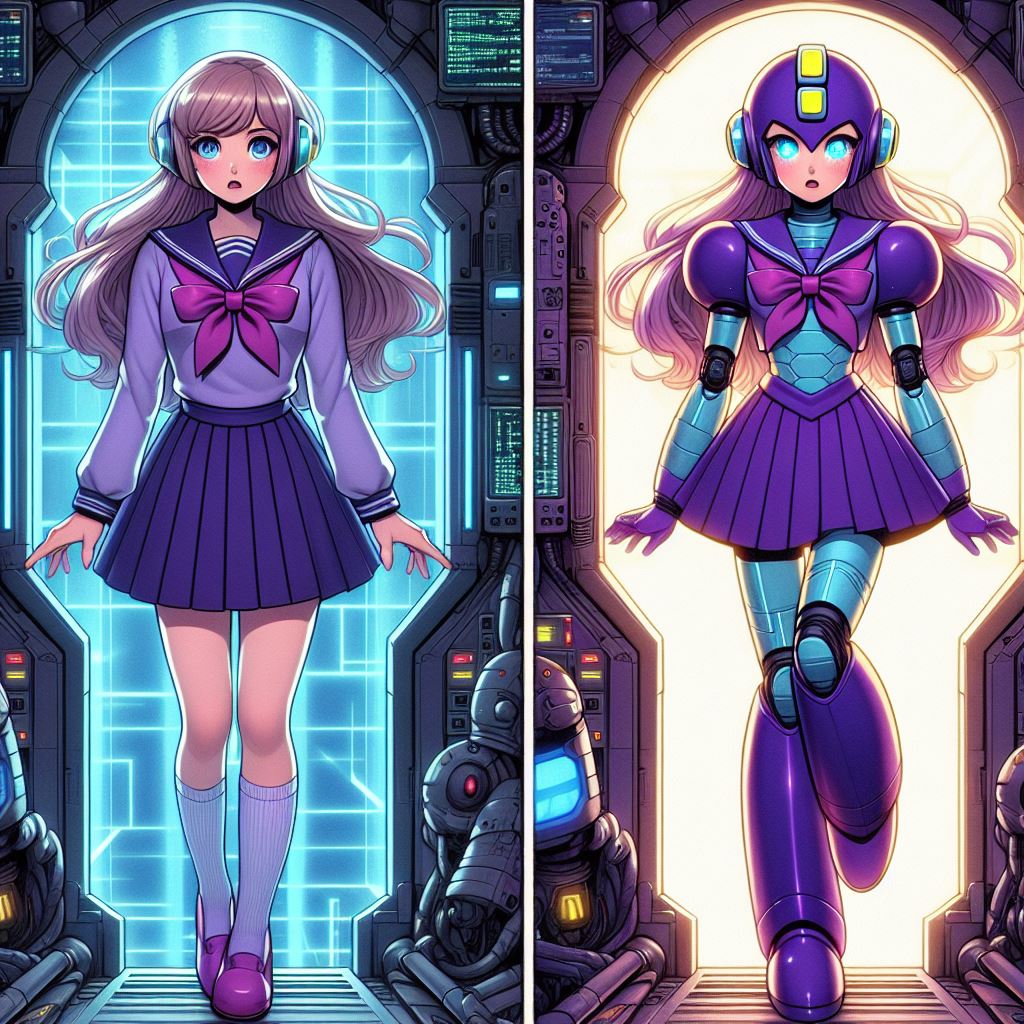 Sailor Girl Robotization by spleenlord on DeviantArt