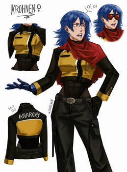 Krohnen genderbend - KOF XV