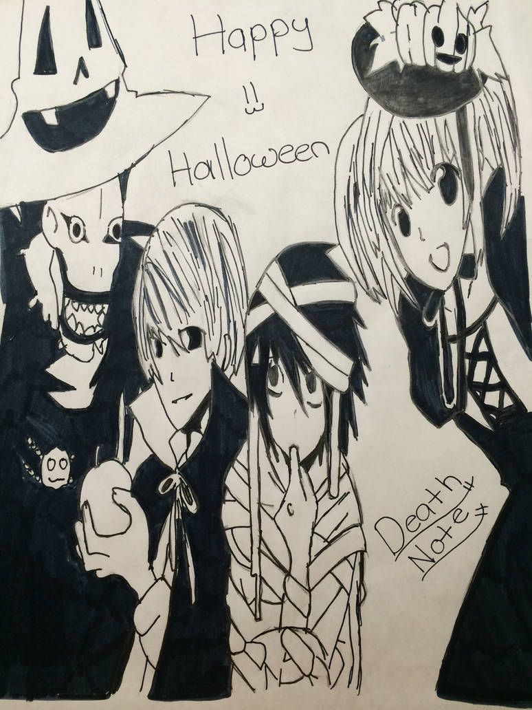 Death Note Halloween special by chirikoinu on DeviantArt