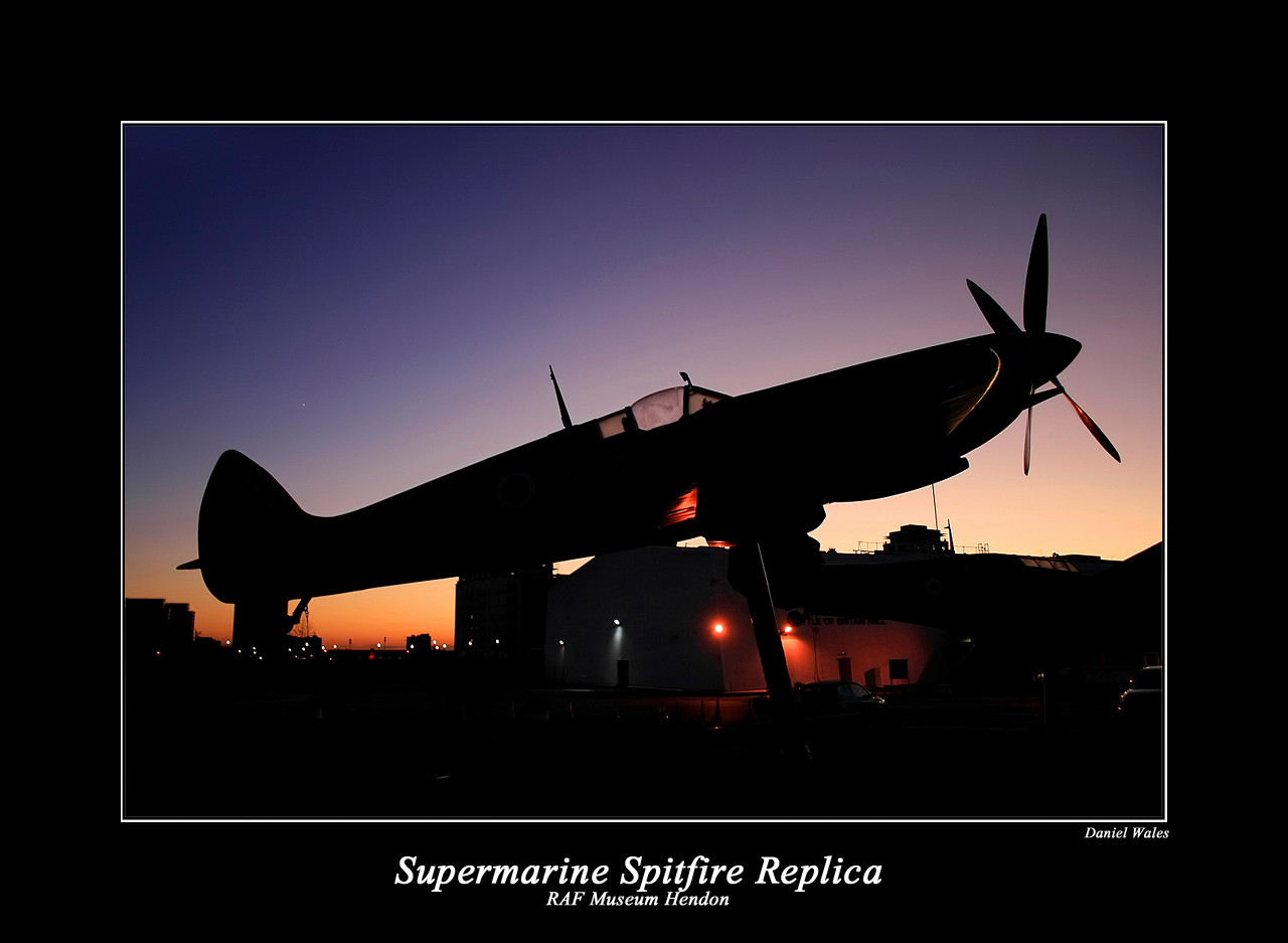 Spitfire Sunset