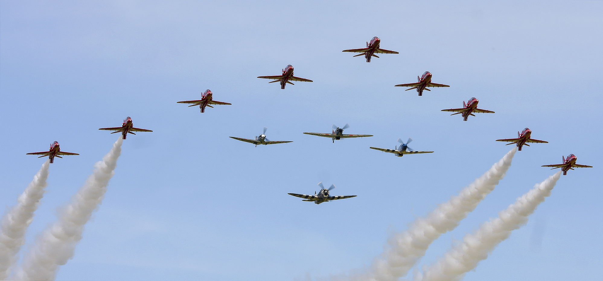 The Red Arrows and 'Eagle Squadron'