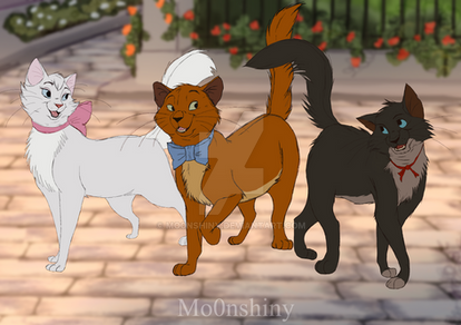 Aristocats: grown up kittens