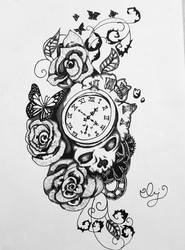 Clocks and roses