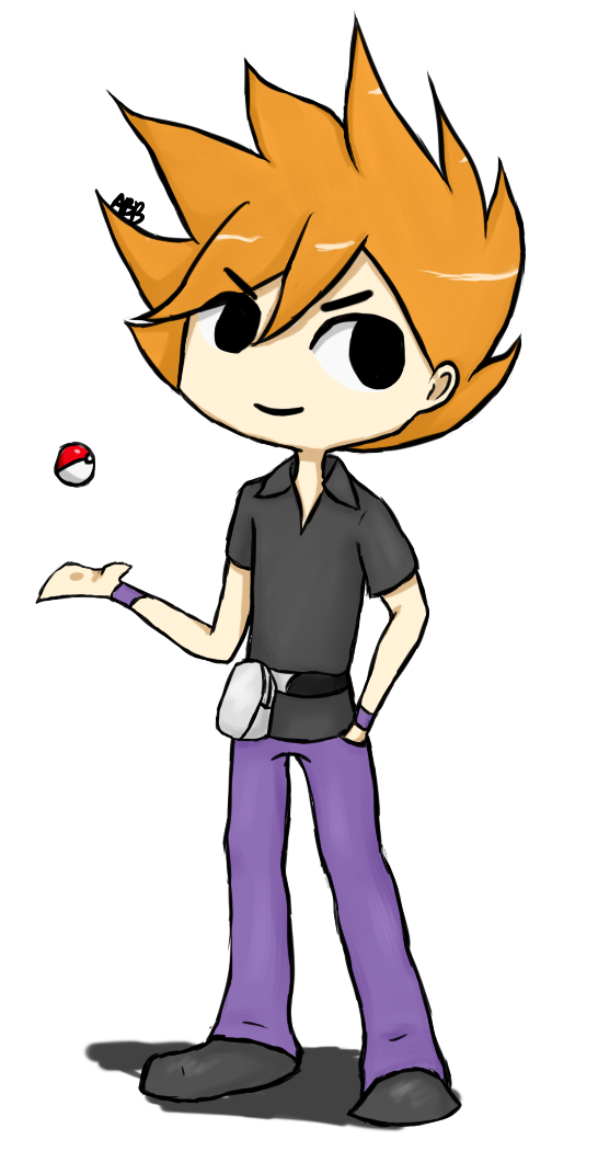 Pokemon Trainer - Rival Blue by abbic314 on DeviantArt