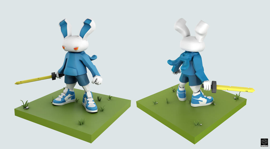 Allen The Rabbit. by zipbox on DeviantArt