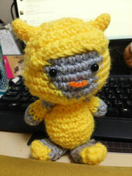 bumblebee midium size amigurumi