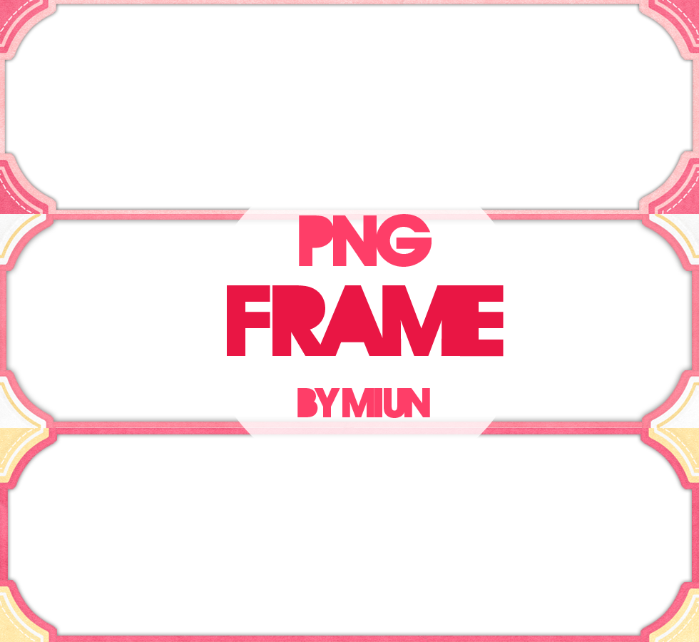 [Share PNG] Pink Frames