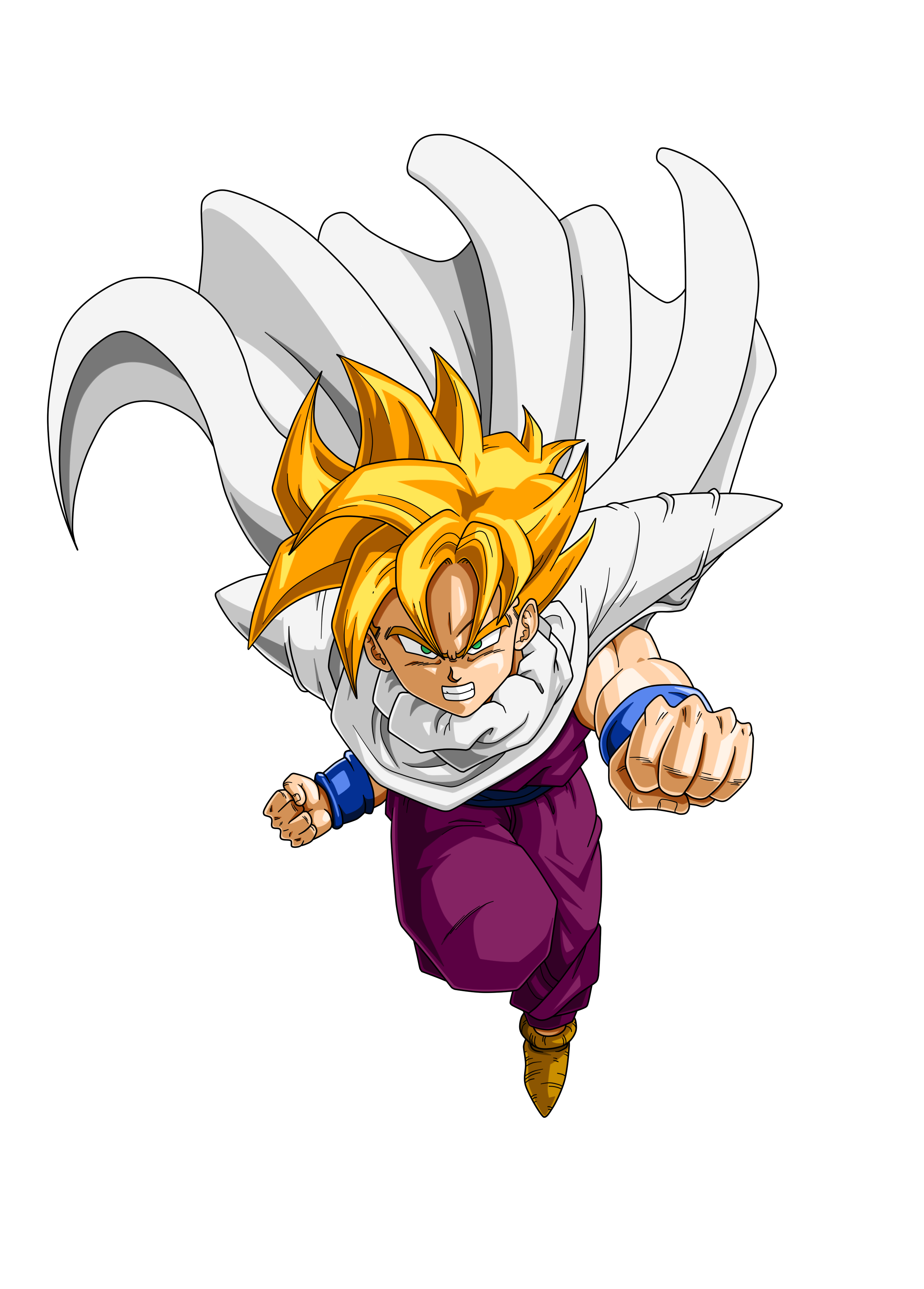 Majin Vegeta Ssj2 V.2 by Luciano160 on DeviantArt