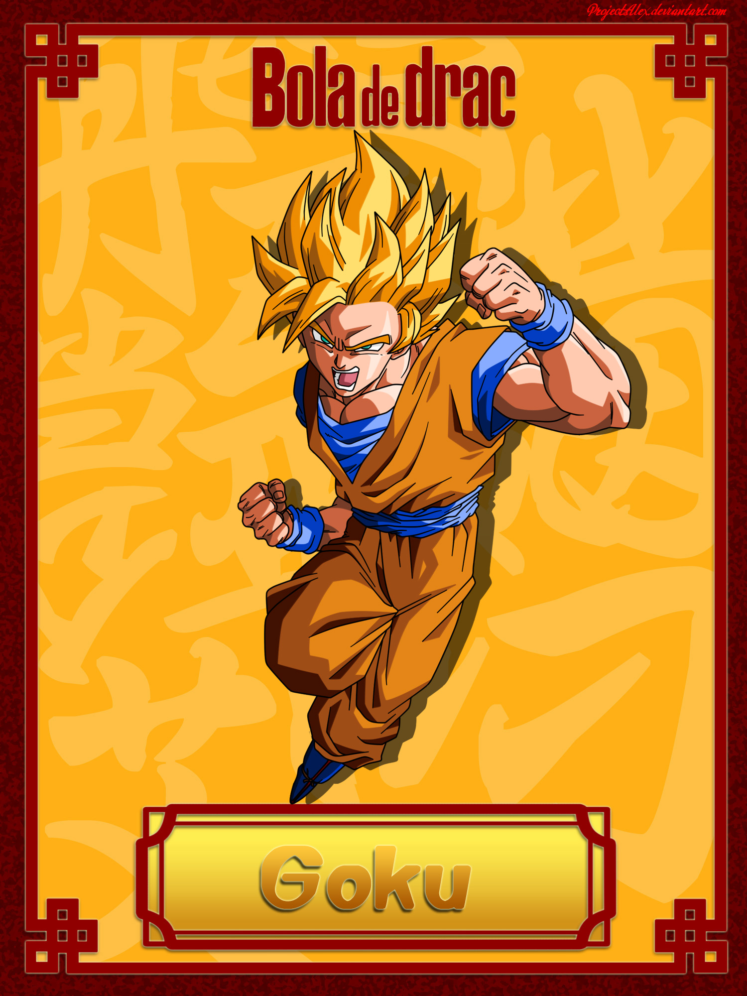 Goku Ssj 2 by ProjectsAlex on DeviantArt Goku Ssj 2 by ProjectsAlex on DeviantArt