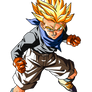 Trunks GT Super Saiyan Render