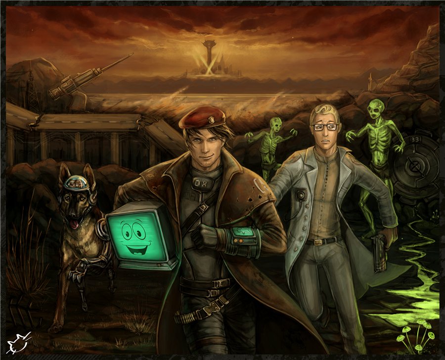 Fallout New Vegas  Fallout concept art, Fallout fan art, Fallout art