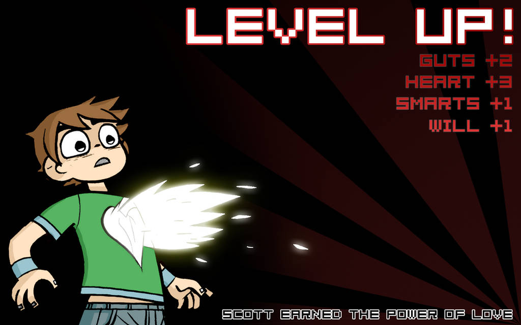 Scott Pilgrim - LEVEL UP- New by IgoR0899