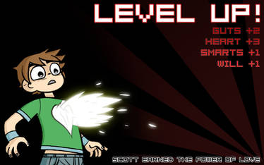 Scott Pilgrim - LEVEL UP- New