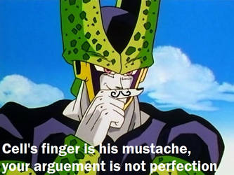 Cell Finger Mustache