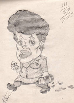 Art School: Dilma Rousseff's Caricature