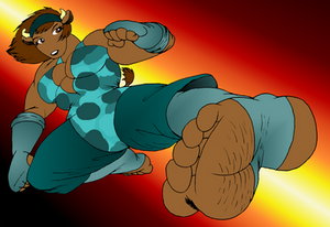Bison Cow Dragoness