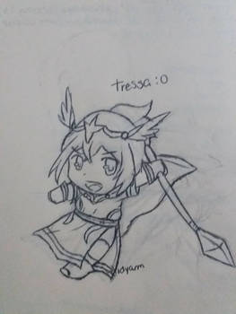 A Sketch of Runelord Tressa