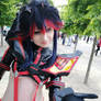 Ryuko and....a caterpillar???