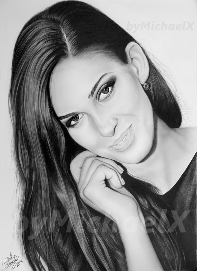 Drawing pencil - Miss Czech Republic 2009 by byMichaelX Drawing pencil - Miss Czech Republic 2009 by byMichaelX
