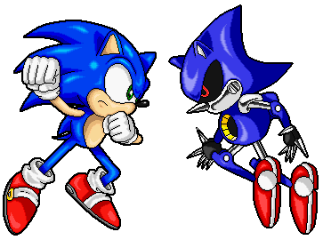 sonic vs metal sonic