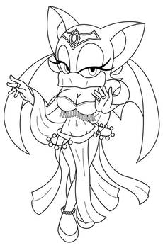 Rouge The Belly Dancer