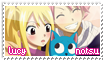 stamp lucy y natsu