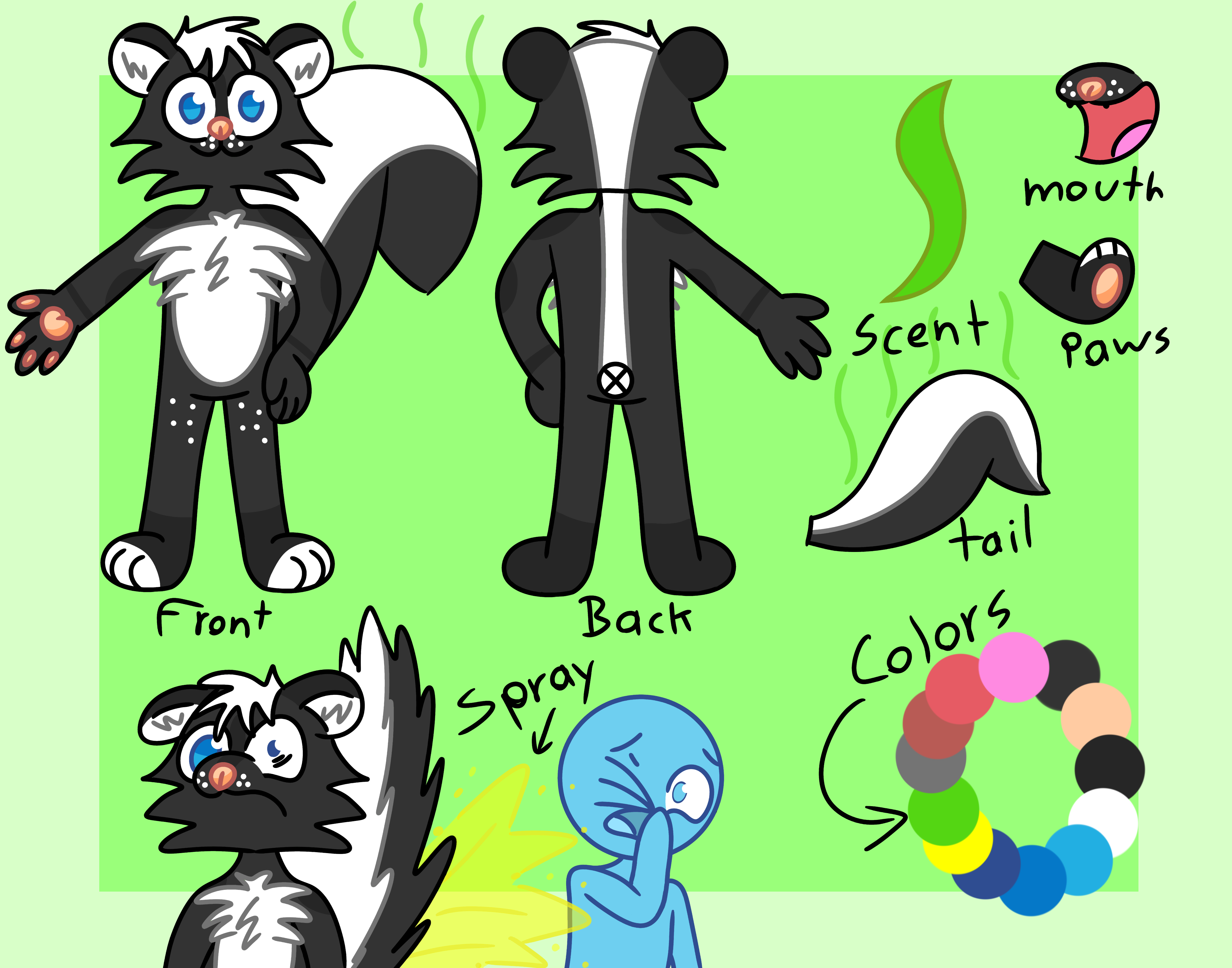 Ficha completa do meu Fursona by xEdilson41x on DeviantArt